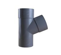 First Plast - Raccord PVC évacuation First Plast - Culotte PVC 67°30 Mâle Femelle Ø100 - First Plast