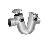First Plast - Siphons et accessoires d'évier - Siphon disconnecteur Mâle Femelle à coller Ø125 - First Plast