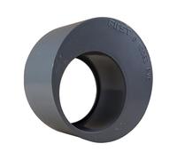 First Plast - Raccord PVC évacuation - Tampon de réduction PVC Mâle Femelle 100/63 -