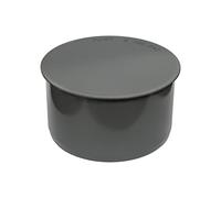 First Plast - Raccord PVC évacuation - Tampon Hermétique en PVC - Mâle Ø100 -