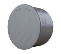 First Plast - Raccord PVC évacuation - Tampon Hermétique en PVC - mâle Ø110 -