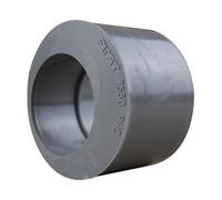 First Plast - Tampon de Réduction PVC Mâle Femelle 75/50 - Raccord PVC