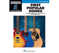 First Popular Songs Early Intermediate. Solo pour Guitare.