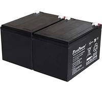 First Power Batterie au plomb Gel pour onduleur 12 Ah 12 V APC RBC6 VDS, 12 V, plomb-acide