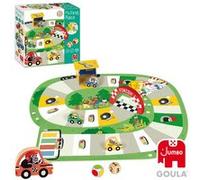 Goula - My First Race - jeu de course de voiture - Apprentissage des couleurs et des chiffres pour les plus petits - Dès 3 ans - 2 à 4 joueurs