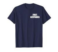 First Reponder, T-Shirt Uniforme EMT Paramedic Police des Pompiers T-Shirt