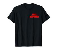 First Reponder, T-Shirt Uniforme EMT Paramedic Police des Pompiers T-Shirt