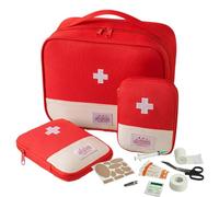 First Responder Bag - Pochette Médicale Légère, Pack D'urgence Vide | Organisateur De Survie Randonnée | Kit De Sécurité Durable Pour Les Voyages, Transporteur De Camping Compact, Utilisation De