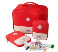 First Responder Kit Sac de rangement portable, organisateur compact et léger | Mini kit de survie, fournitures de camping basiques, équipement d'urgence durable pour la maison, la randonnée, les