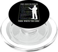 First Solve The Problem Then Write The Code PopSockets PopGrip pour MagSafe