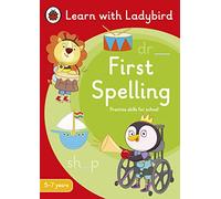 Ladybird – First Spelling: Learn with Ladybird Activity Book – Idéal pour la maison – Broché