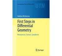 First Steps in Differential Geometry - Andrew McInerney - Springer Nature B.V. - Livre en Anglais - Paperback Andrew McInerneyAndrew McInerney (Auteur)