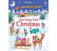 First Sticker Book Christmas: Enchanting Holiday Decorating Fun with over 150 Stickers, Perfect for Toddlers and Preschoolers