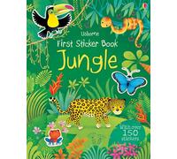 First Sticker Book Jungle - Alice Primmer - Usborne - cartonné - Méthode de langue