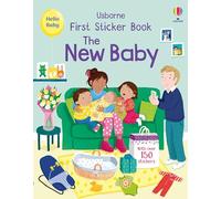Premier livre d'autocollants – Le nouveau bébé – Usborne