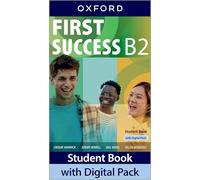 First Success B2 – Student Book pack numérique : livre papier, 2 ans d'accès e-book et ressources