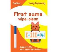 First Sums Age 35 Wipe Clean Activity Book by Collins Easy Learning Paperback Book Unknown (Auteur)
