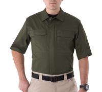 First Tactical Hommes V2 Manche Courte BDU Chemise Sécurité Top Combat OD Green