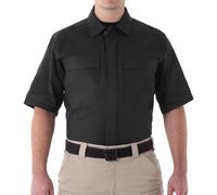 First Tactical Hommes V2 Manche Courte BDU Chemise Top Sécurité Militaire Noir