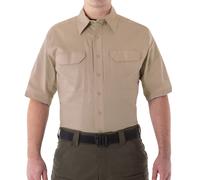 First Tactical Hommes V2 Manche Courte Tactique Chemise Sécurité Militaire Kaki