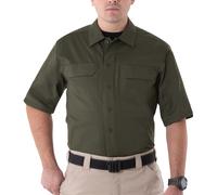First Tactical Hommes V2 Manche Courte Tactique Chemise Sécurité Top OD Green