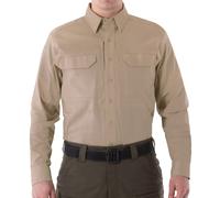 First Tactical Hommes V2 Manche Longue Tactique Chemise Sécurité Militaire Kaki