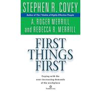 (First Things First Every Day) By Covey, Stephen R. (Author) Compact Disc on (11 , 1999)