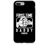 First Time Daddy 2021 Papa Fête des Pères Coque pour iPhone 7 Plus/8 Plus