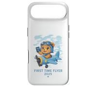 First Time Flyer 2025 Ours en Peluche aviateur pour Enfants, Tout-Petits et Adolescents Coque pour iPhone Air
