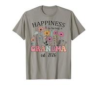 First Time Grandma 2026 Nana Happiness is Being a Grandma T-Shirt