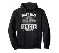 First Time Uncle Est 2026 Fist Bump New Uncle Est 2026 Sweat à Capuche