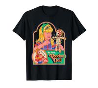 First Voodoo Doll Sarcastic Retro Vintage Funny Adult Humor T-Shirt