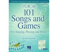 First We Sing! 101 Songs & Games: For Singing, Playing, And More! By Susan Brumfield - Book With Online Audio