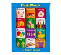 First Words - 12 Board Book Set (Libro de cartón) Early Learning