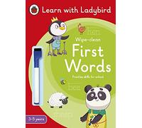 First Words: A Learn with Ladybird Wipe-Clean Activity Book 3-5 years: Ideal for home learning (EYFS)