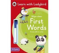 First Words A Learn with Ladybird WipeClean Activity Book 35 years - Ladybird - Penguin Random House Childrens UK - Livre en Anglais - Paperback LadybirdLadybird (Auteur)