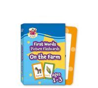 New First Words Picture Flashcards for Ages 1-3: On the Farm