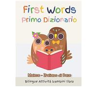 First Words Primo Dizionario Malese-Italiano Di Base. Bilingue Attivitã Bambini Libro: Il Grande Libro Dei Italiano Vocabolario Illustrato A Colori Basic Vocabulary Picture Book To Read For Kids Idea