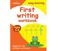 First Writing Workbook Ages 35 by Collins Easy Learning Paperback Book Collins Easy Learning (Auteur)