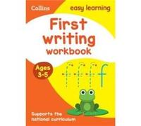 First Writing Workbook Ages 35 by Collins Easy Learning Paperback Book Collins Easy Learning (Auteur)