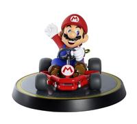 First4Figures Mario Kart - Mario - Statuette Standard Edition 19cm, Rouge et Noir.