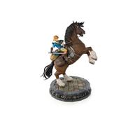 Zelda Breath On The Wild - Link À Cheval - Statuette 56cm