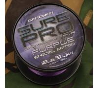 First4Fishing Gardner Attaquer Sure Pro Violet Mainline - à la Carpe Pike COD Ligne de pêche en mer, Strength: 18lb