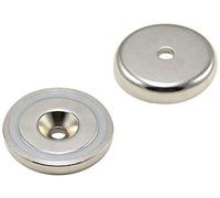 First4magnets F4ma40-1 Aimant En Néodyme N42 64 Kg D'attraction 40 Mm X Epaisseur 8 Mm X Profondeur 6 Mm