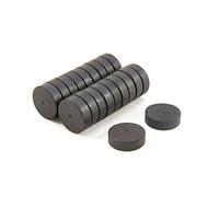 first4magnets™ Magnet Expert 19 mm de diamètre x 6 mm d'épaisseur Y10 aimants en ferrite - 0.35 kg Pull (Paquet de 20)