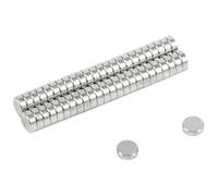 first4magnets Magnet Expert® 3mm diamètre x 1mm N35 néodyme aimant, 0,13kg force d`adhérence, pack de 50 -