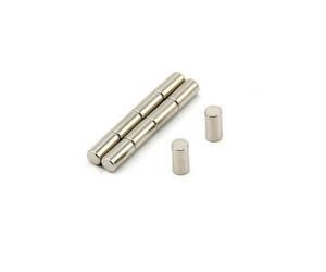 First4magnets Magnet Expert 4 mm de diamètre x 8 mm d'épaisseur N42 Néodyme Aimant - 0.7 kg Pull (Paquet de 10)