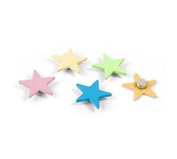 First4magnets Magnet Expert Forme Populaires Assortis Bureau aimantées - Couleur des étoiles (1 Lot de 5)