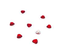 First4magnets Trendform Aimant Mini-Coeur. Ensemble de 8. Rouge