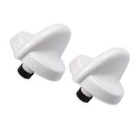 First4spares - Manettes De Contrôle Pour Four/Cuisinière/Plaques Belling (Blanc, Lot De 1,2,3,4,5 Ou 6) - Quantité du paquet : 2